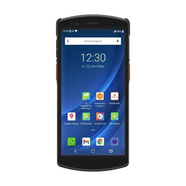 Терминал сбора данных  CT58 / CT58-SU3S12E4031 / Android 12 / 2.0 GHz / 8xCore / MTK6762 / RAM 4 GB / ROM 64 GB /  SE2030 / 2D Imager / 5.5'' / 720 x 1440 / 2G / 4G (LTE) / Bluetooth / GPS / GSM / Wi-Fi / 5000 mAh / NFC / IP 65 / 260 g / 6 клавиш