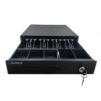 Денежный ящик SPACE BOX-330 (черный, механический, PUSH) Денежный ящик SPACE BOX-330 (черный, механический, PUSH)
