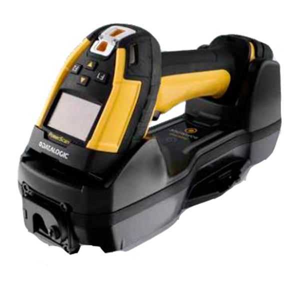Беспроодной сканер штрих-кода Datalogic PowerScan PM9600-SR PM9600-SR433RBK10 (комплект включает сканер PM9600-SR, крэдл BC9630-433, кабель CAB-552, блок питания 8-0935 и шнур питания 6003-0940