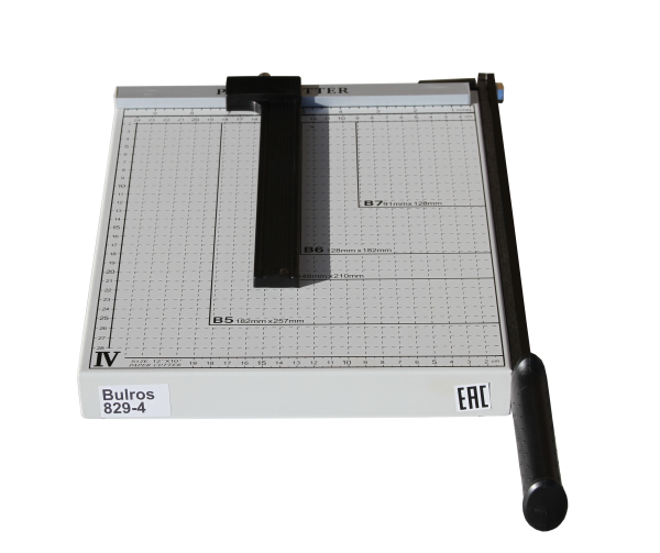 Персональный/офисный сабельный резак для бумаги Bulros 829-4