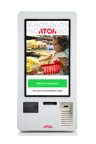 Касса самообслуживания АТОЛ КСО 4271 (27", i5-1135G7, SSD, 4/128GB), Wi-Fi, без ОС, 72CJ