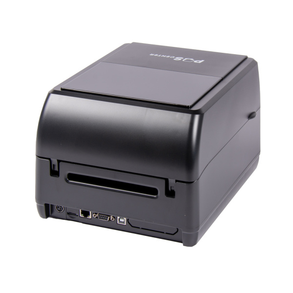 Принтер этикеток POScenter TT-310 USE (термотрансферный;  300dpi; ширина ленты в диапазоне 1" - 4", USB+Serial+Ethernet) черный с отделителем этикеток