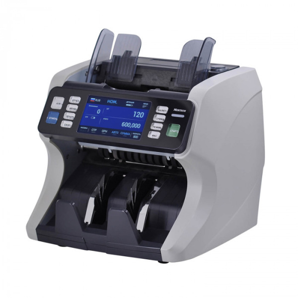 Счетчик банкнот с детектором подлинности MERTECH C-120 DOUBLE CIS MG touch screen 5534