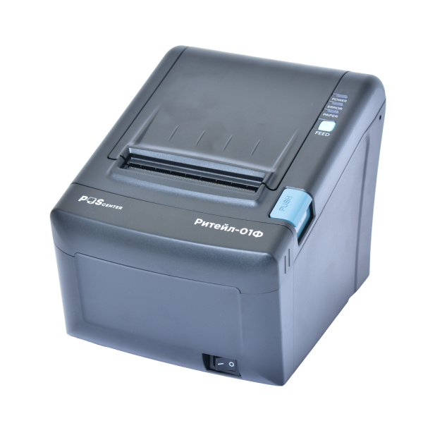 Фискальный регистратор ККТ "РИТЕЙЛ-01ФМ" ФФД 1.2 2LAN/HUB (черный) без ФН