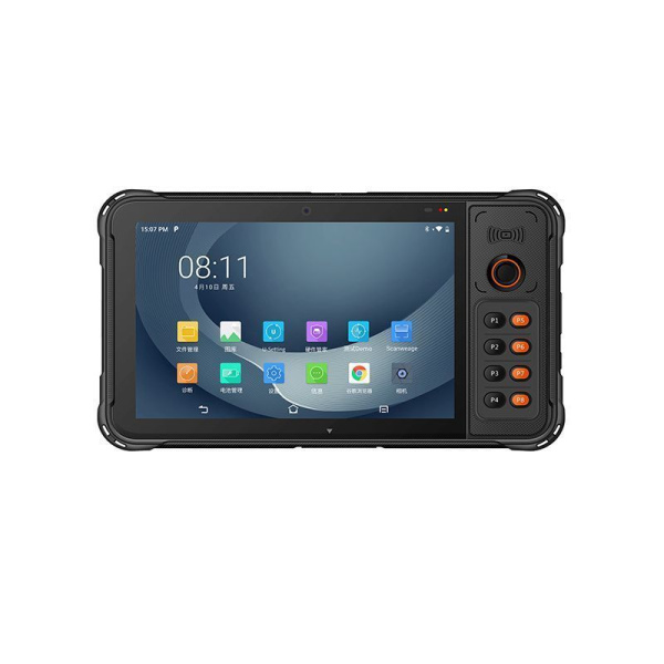 ТСД Терминал сбора данных Urovo P8100 защищенный планшет / P8100-SZ2S9E4011 / Бесшовный роуминг (seamless roaming WiFi) / Octa-core 1.8GHz / Android 9.0 / 4 GB / 64 GB / 13Мп / 5Мп / WiFi / 4G / 3G / GSM / GPRS / GPS / 8" / 1920x1200 / Емкостной / Опциона
