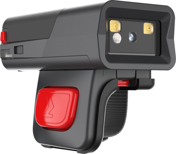 Сканер-кольцо Meferi MS300R / 1D, 2D EM3596 сканирующий модуль / NFC / Стандартная батарея 1000 мАч / Кнопка сканирования