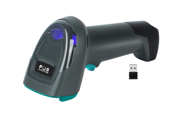 Сканер штрих-кода POScenter SG-105-BT, беспроводной, кредл, USB кабель