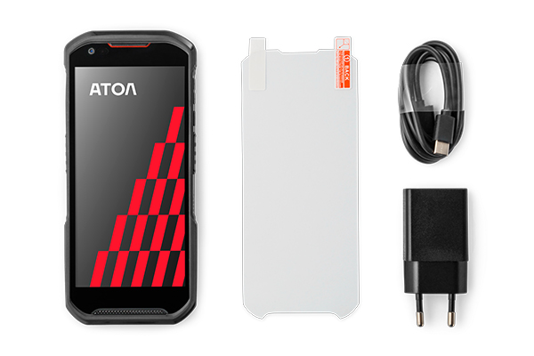 Терминал сбора данных АТОЛ Smart T20 (5.5 ", Android 13.0 с GMS, MT6769, 6Gb/64Gb, 2D N6602-W2, Wi-Fi, BT, NFC, 4G, GPS, Camera, БП, защитная пленка