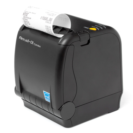 Фискальный регистратор ККТ "РИТЕЙЛ-КОМБО-01Ф" ФФД 1.2 RS/USB/LAN черный без ФН
