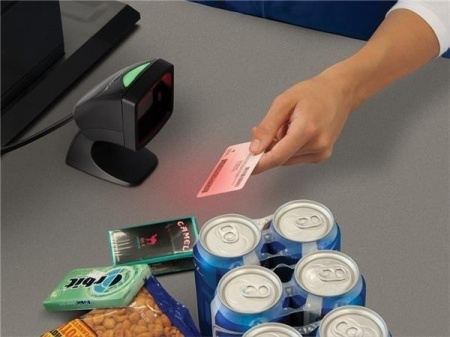 Сканер штрих-кода Datalogic Magellan 800i 2D USB, серый (ЕГАИС/ФГИС)