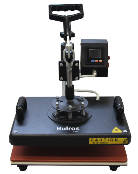 Горизонтально-поворотный термопресс, с электронным управлением Bulros F-201