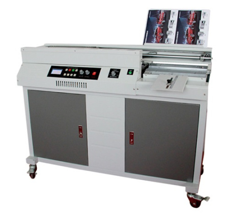 Автоматический термопереплётчик (ролики боковой проклейки, торшонирование и фреза) Bulros 50R