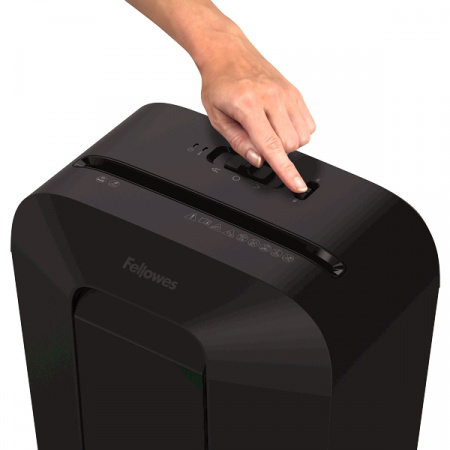 Шредер Fellowes® Powershred® LX50, DIN P-4, 4х37мм, 9лст.,  17 лтр., уничт.: скрепки,скобы,карты