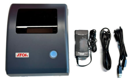 Принтер этикеток АТОЛ DD340, термопечать, 203 dpi, USB, Ethernet, BT, 5.2, ширина печати 108 мм, скорость печати 152 мм/с.