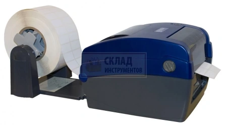 Принтер BRADY BBP12-EU-UNWINDER с базовым ПО BWS. Разрешение 300 dpi. В комп.: держатель рулона, USB-кабель, шнур питания, компакт-диск с драйверами, кратким руководством по эксплуатации и пустой втулкой.