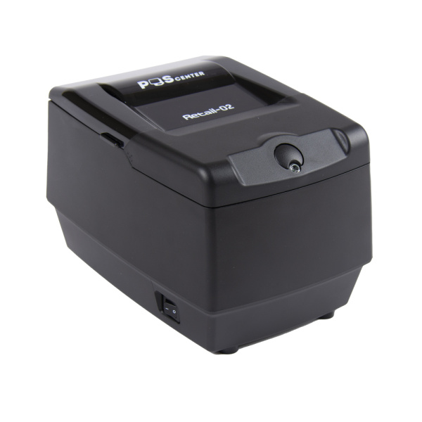 Фискальный регистратор ККТ "РИТЕЙЛ-02Ф" LAN/USB с раз. ДЯ с автоотрезчиком (черный) без ФН ФФД 1.2