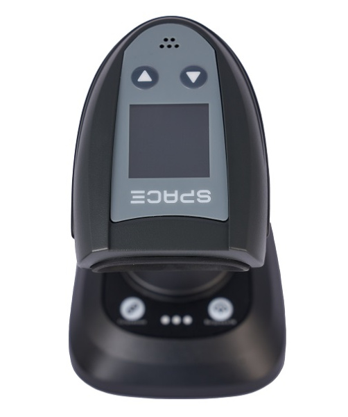 Сканер штрих-кода SPACE X-2020RCS-2D-BT ручной, беспроводной, USB, экран (черный)