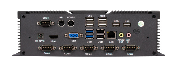 POS-компьютер POScenter Z1 ( J6412, RAM8Gb, SSD256Gb, 10*USB, 6*COM, VGA, HDMI, LAN, 2*PS/2, Audio, Mic) с возможностью крепления
