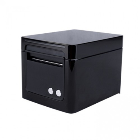 Чековый принтер MITSU RP-809 черный/ белый, 57 или 80 мм, 260 мм/сек, USB+COM+LAN, фронтальный выход чека