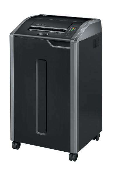 Шредер Fellowes® Powershred® 425CI ,DIN P-4, 4x30, 30-32 лст., 121 лтр., 100% Jam Proof™, SafeSense™