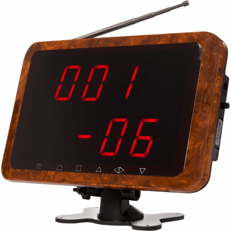 Табло вызова iKnopka APE1800 (коричневое) Табло вызова iKnopka APE1800 (коричневое)
