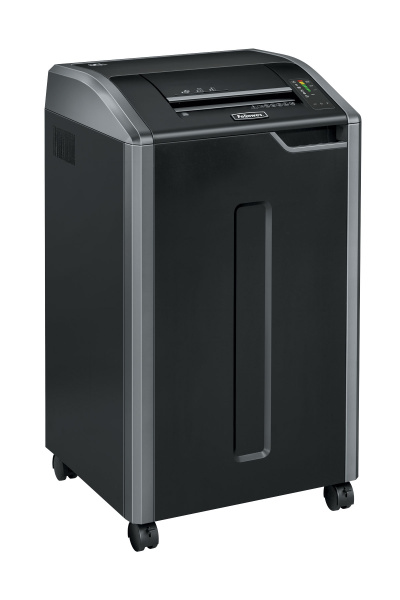 Шредер Fellowes® Powershred® 425CI ,DIN P-4, 4x30, 30-32 лст., 121 лтр., 100% Jam Proof™, SafeSense™