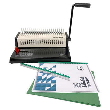 Переплетный аппарат на пластиковую пружину Office Kit B2116