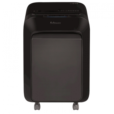 Шредер Fellowes Powershred LX210, черный, DIN P-4, 4х12 мм, 16 лст., 23 лтр, Jam Proof, SafeSense, шт