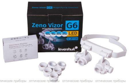 Лупа-очки Levenhuk Zeno Vizor G6