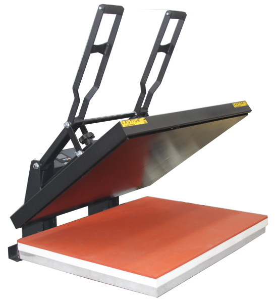 Термопресс плоский, с электронным управлением, двойной прижим плиты Bulros T-680