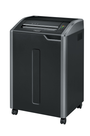Шредер Fellowes® Powershred® 485CI, DIN P-4,  4x30, 30-32 лст., 142 лтр., 100% Jam Proof, SafeSense™