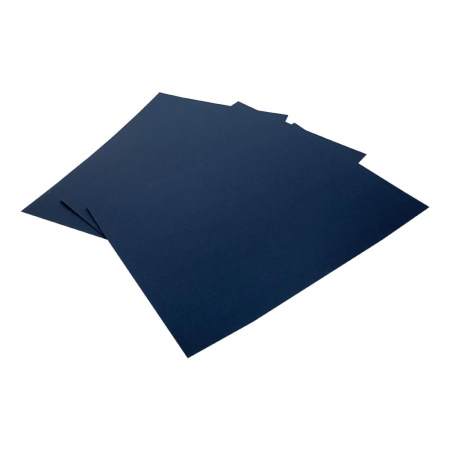 Обложки А4 "лён" синие 100 шт.