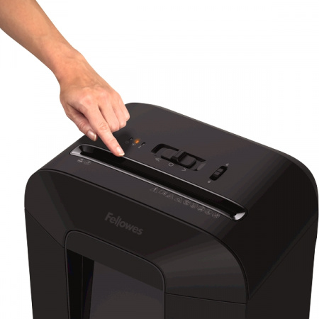 Шредер Fellowes® Powershred® LX85, DIN P-4, 4х40мм, 12лст., 19лтр., SafeSense™