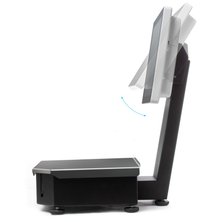 Весы с печатью этикетки POSCenter PC200C3V4 (15", емкостной, RAM 2Gb/HDD 500Gb) Windows 10, черный моноблок POSCenter