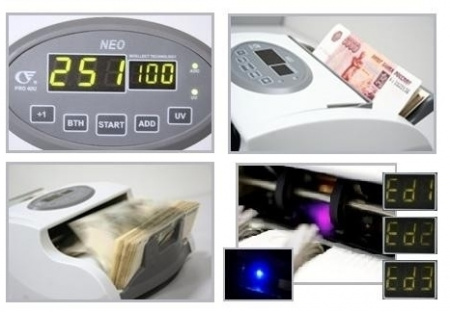 Счетчик банкнот PRO 40 U LCD