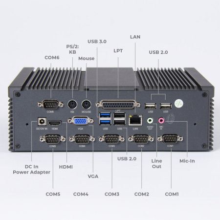 POS-компьютер POSCenter Z1 (J4125, RAM 4GB, SSD 128GB, HDMI, VGA, 6*COM, 8*USB, 2*PC/2, LAN) с возможностью крепления на стену POS-компьютер POSCenter Z1 (J4125, RAM 4GB, SSD 128GB, HDMI, VGA, 6*COM, 8*USB, 2*PC/2, LAN) с возможностью крепления на стену