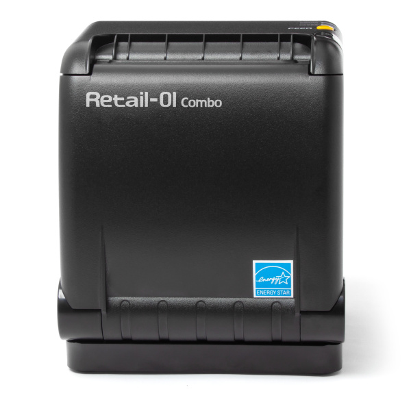 Фискальный регистратор ККТ "РИТЕЙЛ-КОМБО-01Ф" Cover ФФД 1.2 RS/USB/LAN черный без ФН