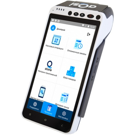 Смарт-терминал aQsi 5Ф с эквайрингом без фискального накопителя (ФН) ФФД 1.2
