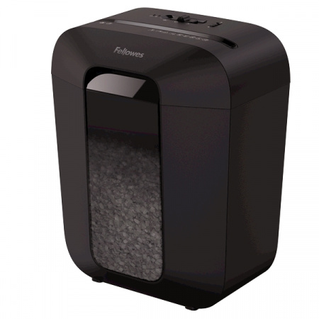 Шредер Fellowes® Powershred® LX50, DIN P-4, 4х37мм, 9лст.,  17 лтр., уничт.: скрепки,скобы,карты