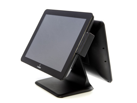 Сенсорный терминал G-SENSE Juniour Plus, черный (15", Core i5, 8 Gb, SSD 128 Gb, без MSR, 6*USB, 2*COM, без ОС, wall mount, BT+WiFi, со вторым монитором 15")