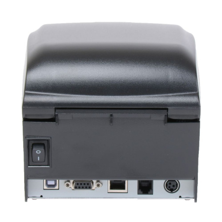 Принтер этикеток POScenter PC-80USE (прямая термопечать; 203dpi; 2"-3"; 150мм/сек; 4MB/8MB; USB, Ethernet, RS232) отделитель, черный Принтер этикеток POScenter PC-80USE (прямая термопечать; 203dpi; 2"-3"; 150мм/сек; 4MB/8MB; USB, Ethernet, RS232) отделитель, черный