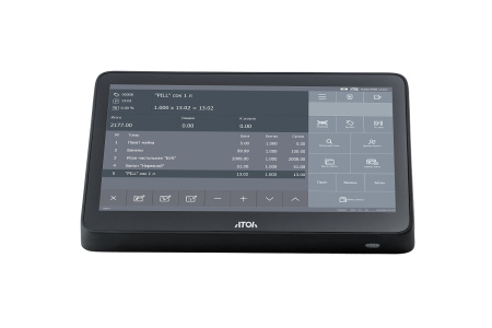 Сенсорный терминал АТОЛ Optima (11.6", J3455, 4 ГБ DDR3L, SSD 128 Гб M.2, АКБ, Windows 10 IoT.). V7 Lite