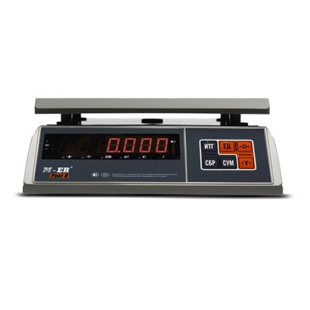Торговые весы M-ER 326AFU-30.1 LED "Post II"