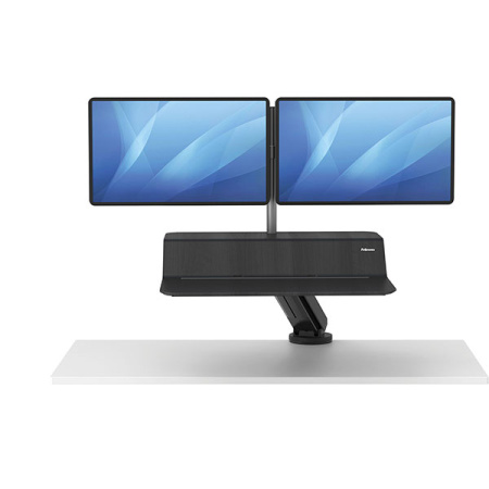 Платформа для работы сидя - стоя Lotus RT Sit-Stand Workstation, черная