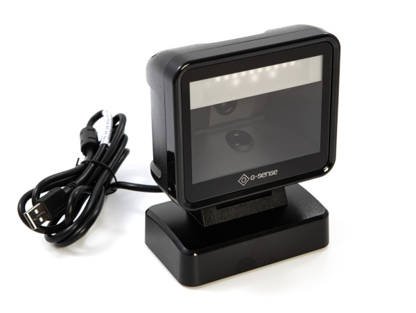 Стационарный сканер штрих-кода G-SENSE DS7000, USB, Черный