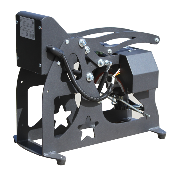 Откидной термопресс для бейсболок и рукавов, с электронным управлением Bulros TC-12