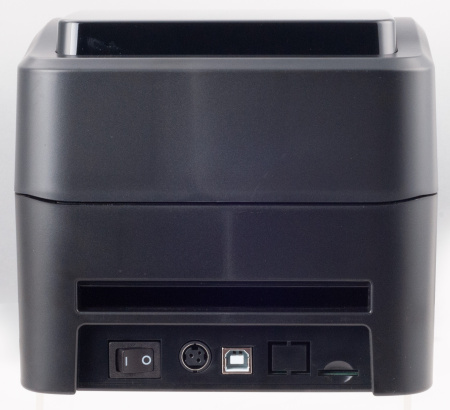 Принтер этикеток POScenter PC-100 U (прямая термопечать, 4", USB, с отделителем) черный