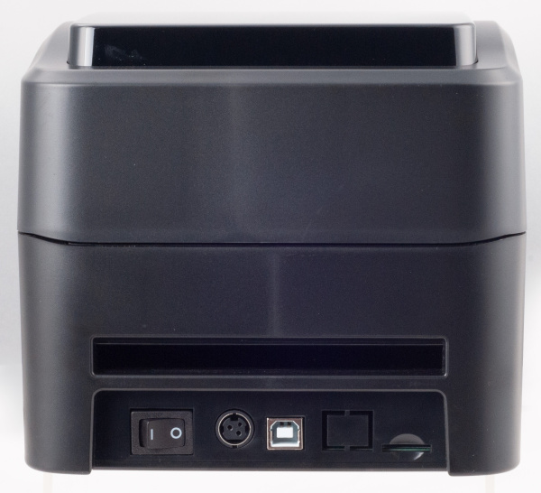 Принтер этикеток POScenter PC-100 U (прямая термопечать, 4", USB, с отделителем) черный