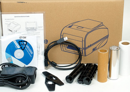 Принтер этикеток SPACE X-42TT (термотрансферный, 203 dpi, USB, Ethernet, черный)