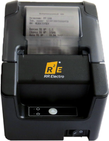 Контрольно-кассовая техника "РР-04Ф" тёмный, USB+RS+LAN+WiFi, без ФН)